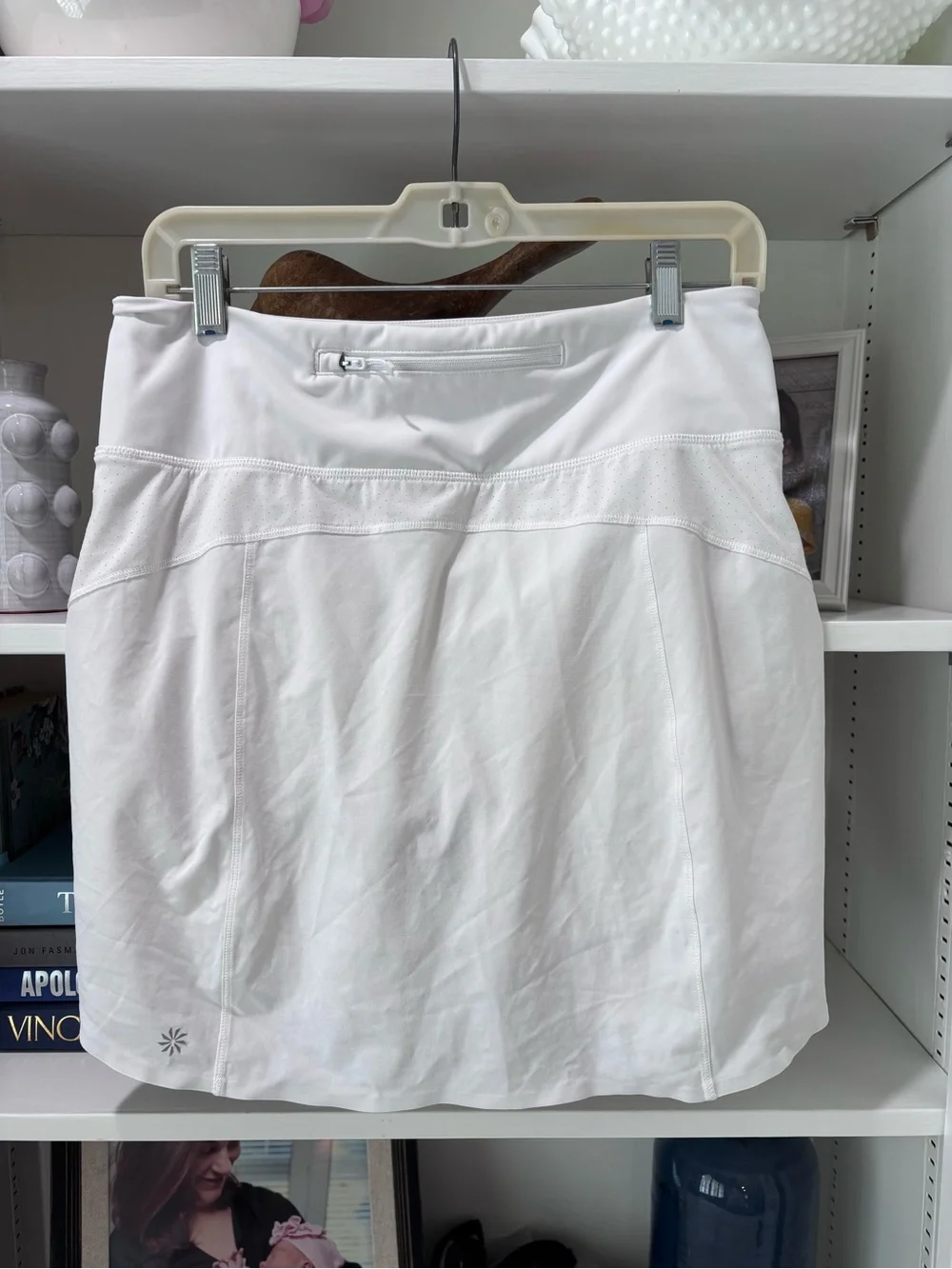 Athleta White Active Skirt Skort Sz M